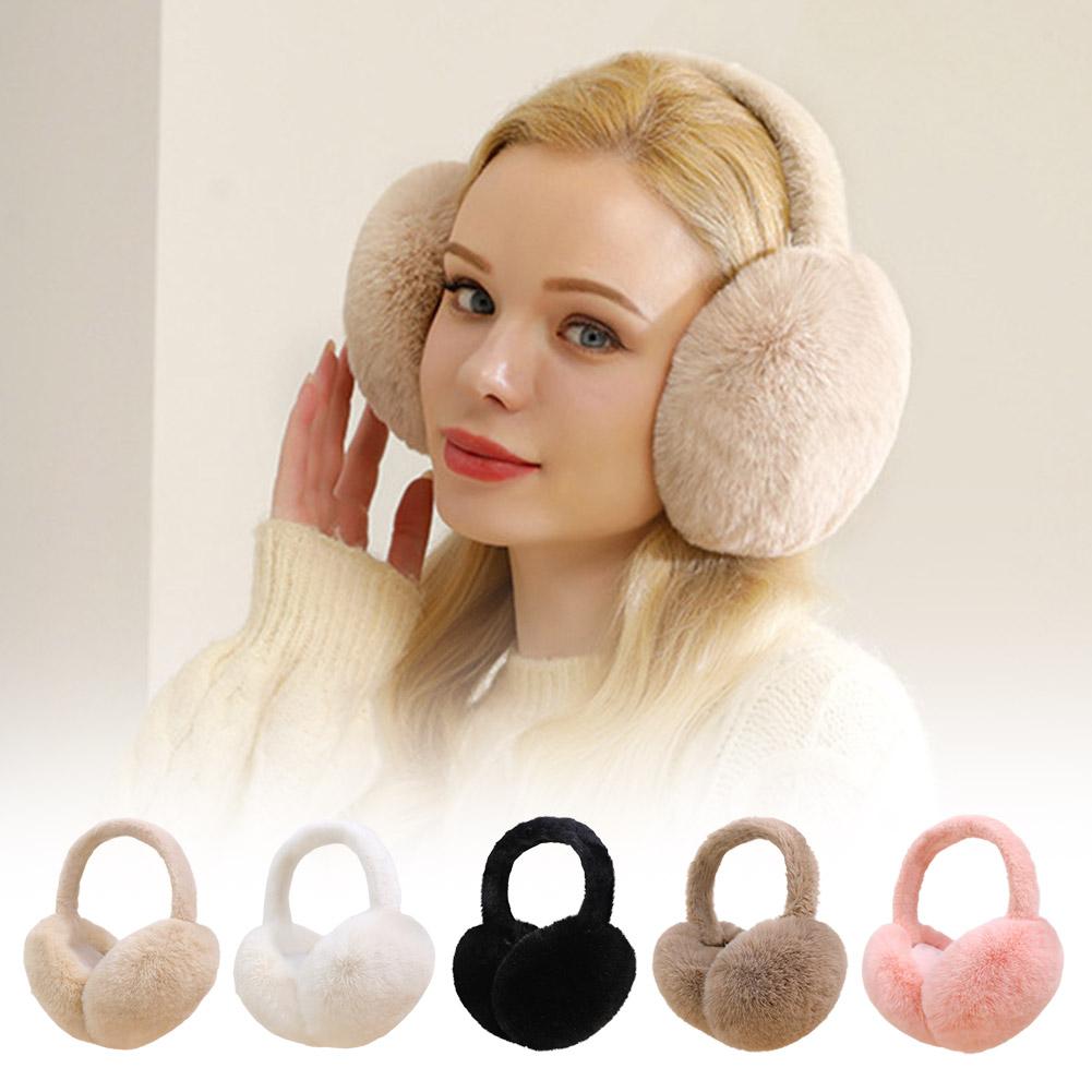 Earmuffs Foldable - Modische Winter-Warme Ohrenschützer Flauschige Ohrenwärmer für