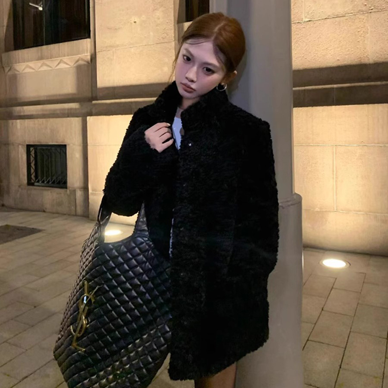 Wool Coat Peacoat - Lammwolljacke, Mantel für Damen, tailliert, Peacoat,