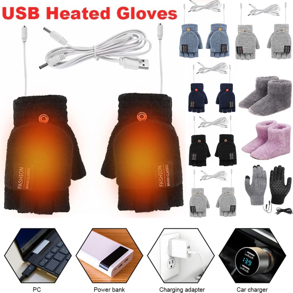 Hand Warmer Electric - USB Elektrische Beheizte Handschuhe Winter Outdoor