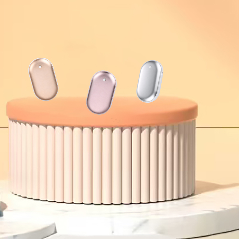 Hand Warmer Electric - Ultradünner doppelseitiger Heizhandwärmer mit Ein-Klick-Schalter für