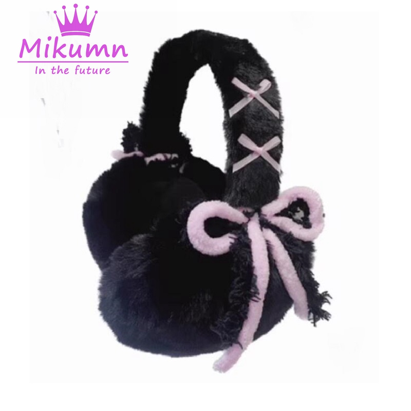 Earmuffs Foldable - Mikumn harajuku y2k niedlichen süßen Bogen