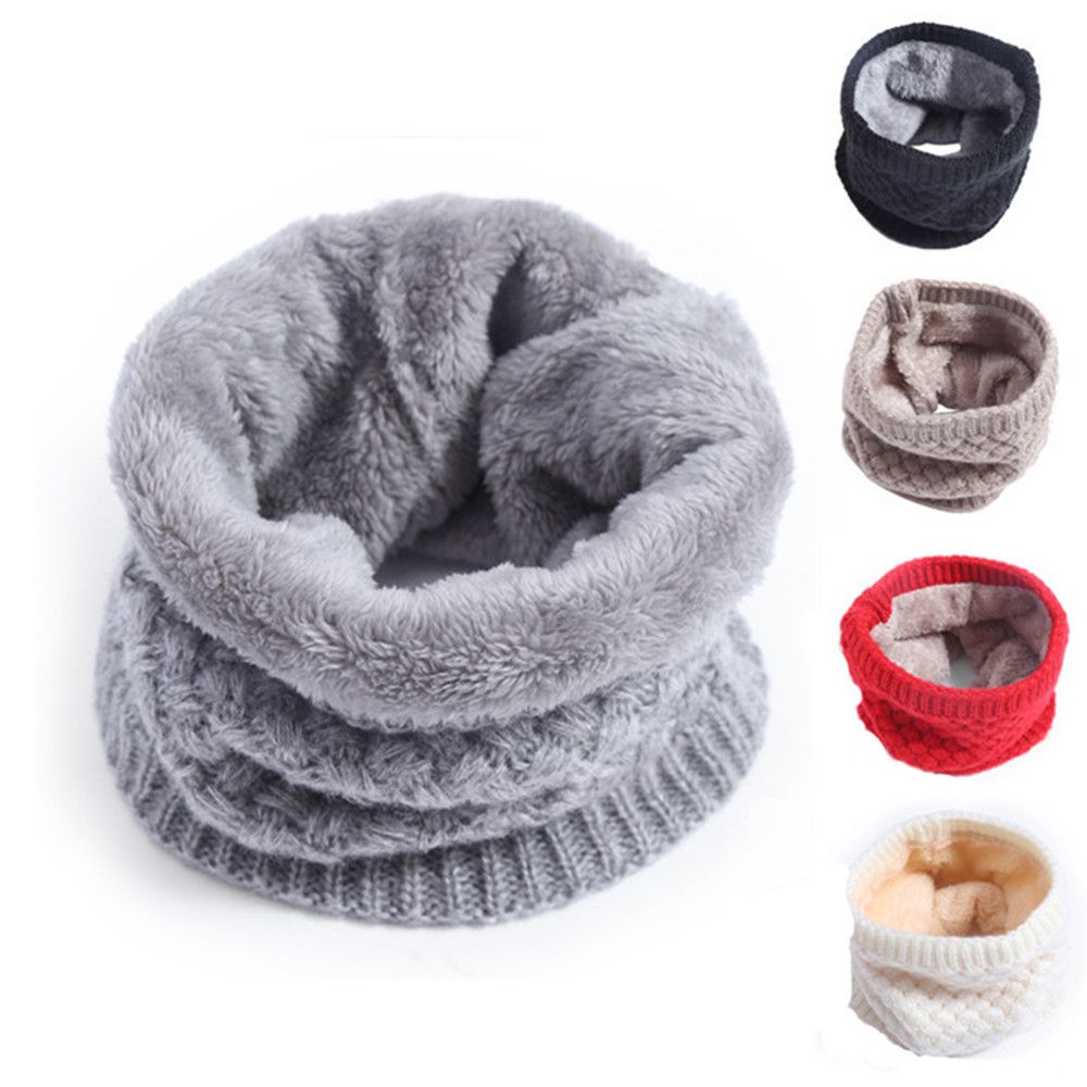 Wool Scarf Men - Gestrickte Schal Hals Schals Winter Frauen