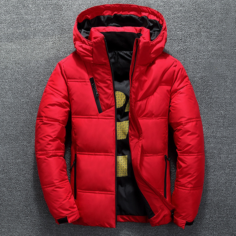 Down Jacket Packable - Winter Warme Männer Jacke Mantel Casual