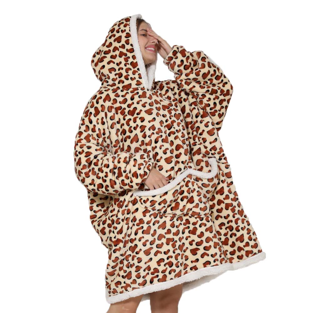 Lazy Hoodie Decke übergroß für – Sherpa Hoodie Fleece Bewertung und Preis