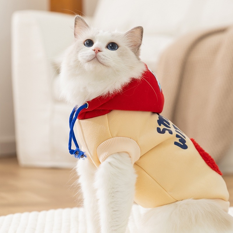 Katzen-Kapuzenpullover, Winter – Sherpa Hoodie Fleece Bewertung und Preis