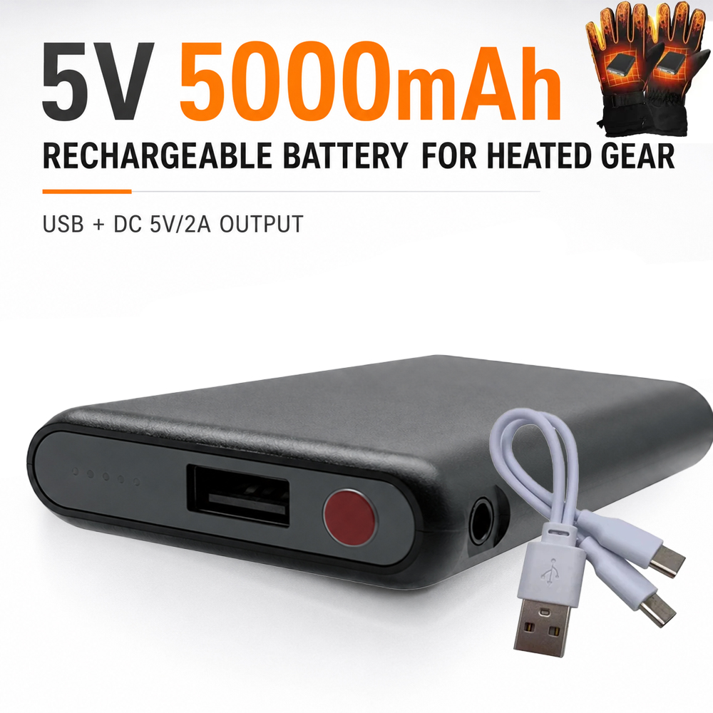 5V 5000mAh beheizte Handschuhe – Heated Vest Battery Bewertung und Preis
