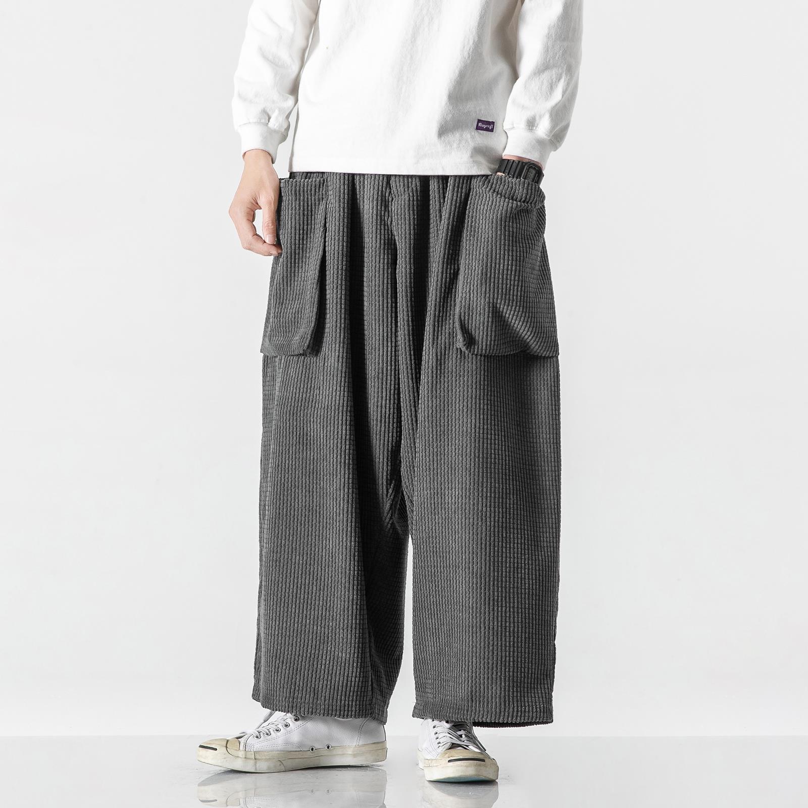Herbst Winter Cord Hosen Herre – Corduroy Pant Warm Bewertung und Preis