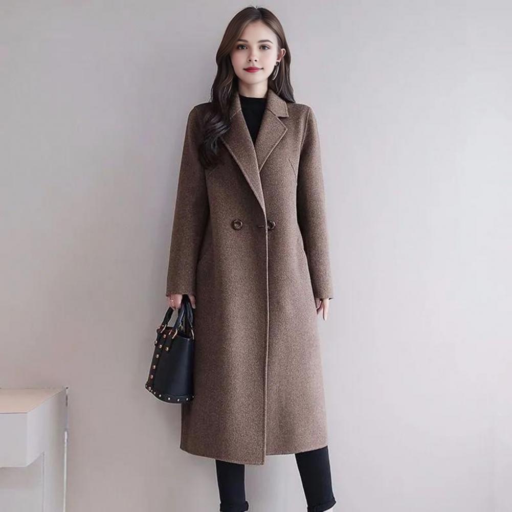 Damen Wollmantel Mittellanger  – Wool Coat Peacoat Bewertung und Preis
