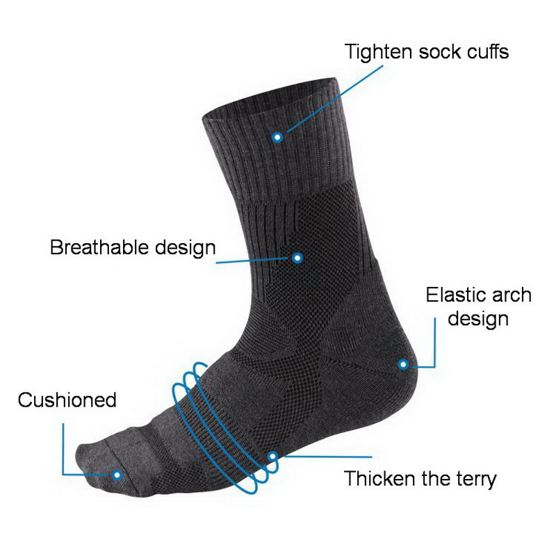1 Paar merinowolle herren sock – Thermal Sock Wool Bewertung und Preis