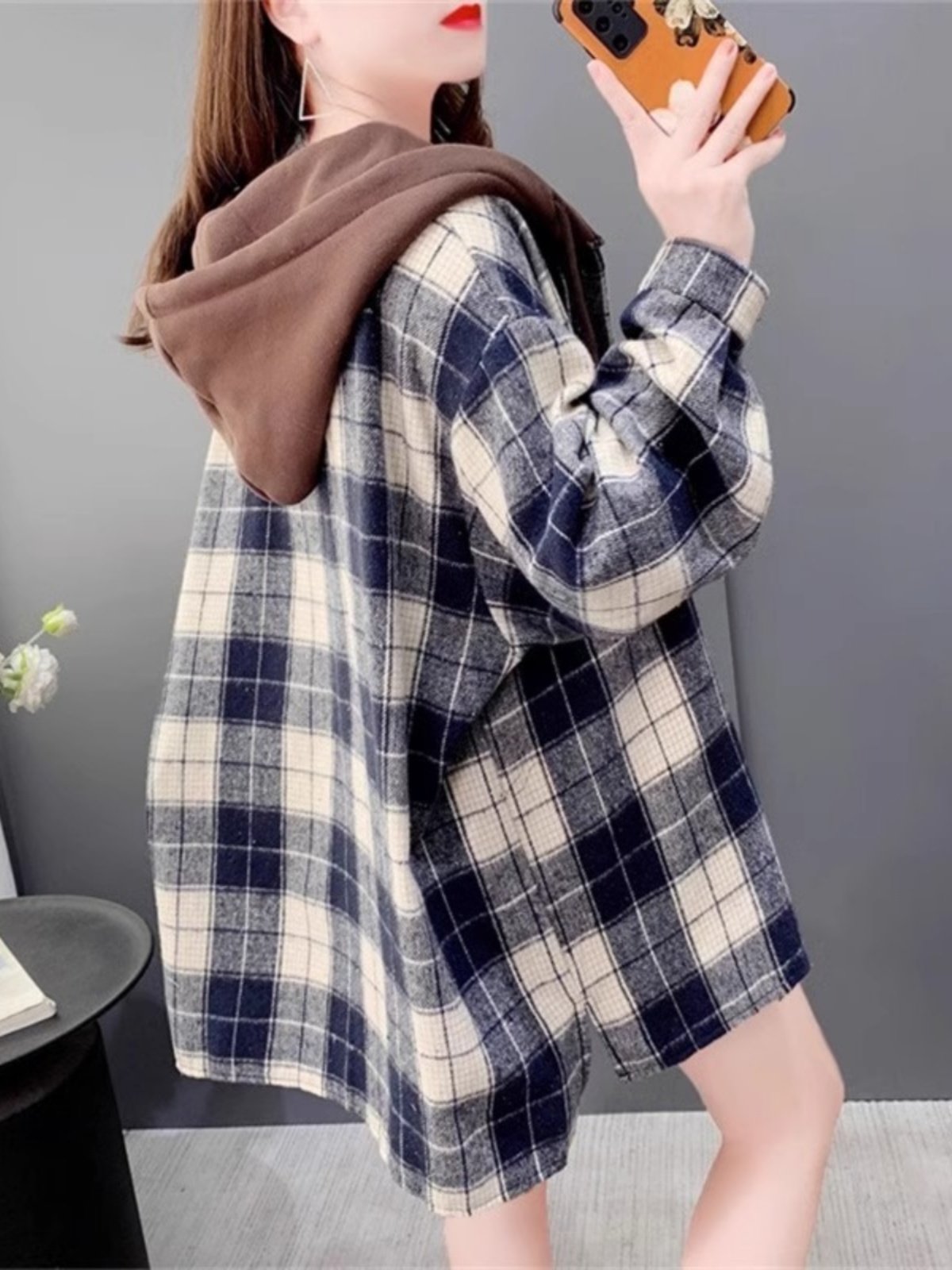 Damen Oversize Kariertes Flane – Flannel Shirt Lined Bewertung und Preis