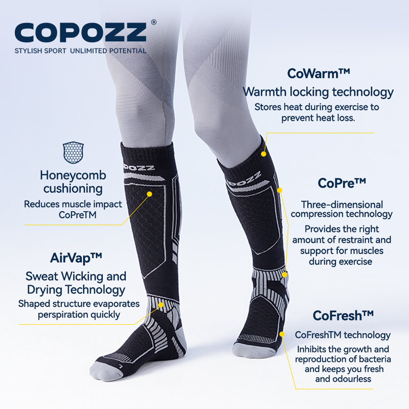 COPOZZ Winter-Skisocken aus Me – Thermal Sock Wool Bewertung und Preis