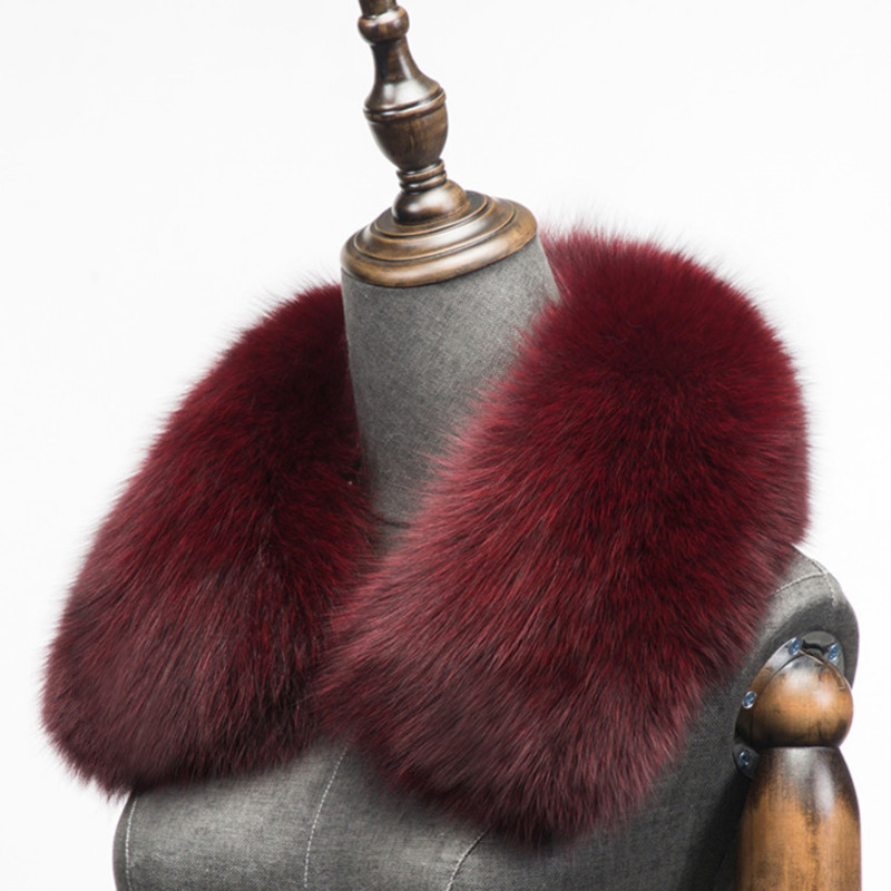 Winter Natürliche Fuchs Pelz S – Shawl Wrap Winter Bewertung und Preis