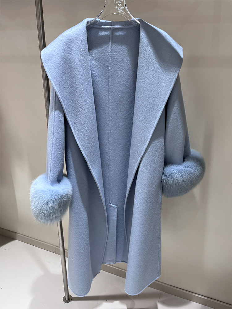 2025, neuer Wollmantel mit Ech – Wool Coat Peacoat Bewertung und Preis