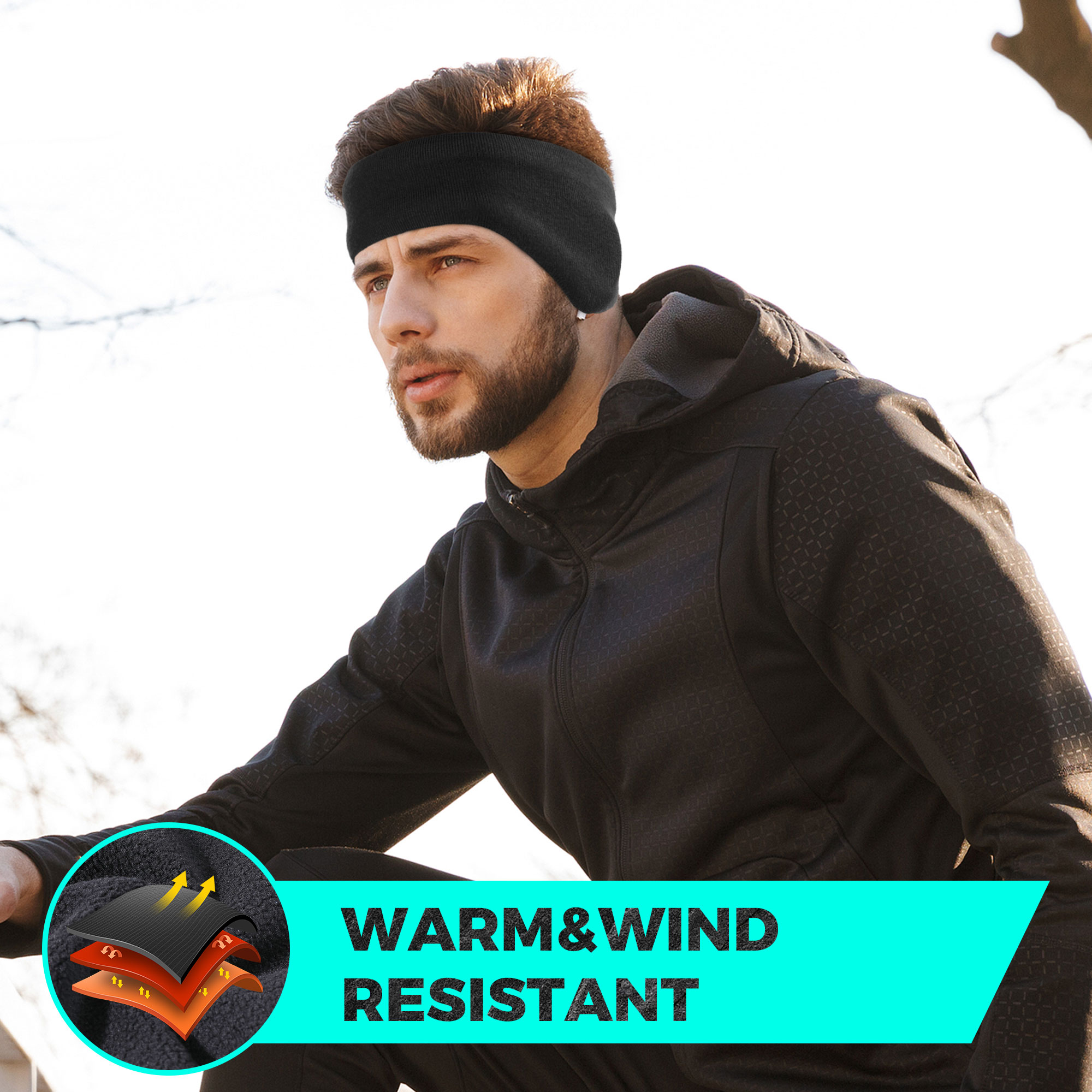 Winter Fleece Bandana Doppelsc – Winter Headband Fleece Bewertung und Preis