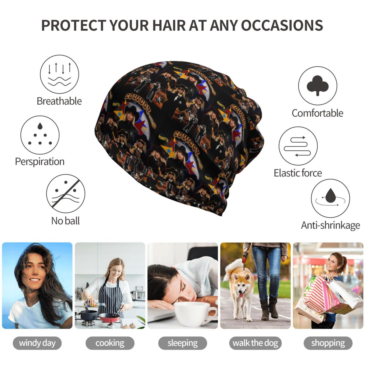 Cowboy Carter Beyoncé Neues Al – Knit Beanie Hat Warm Bewertung und Preis