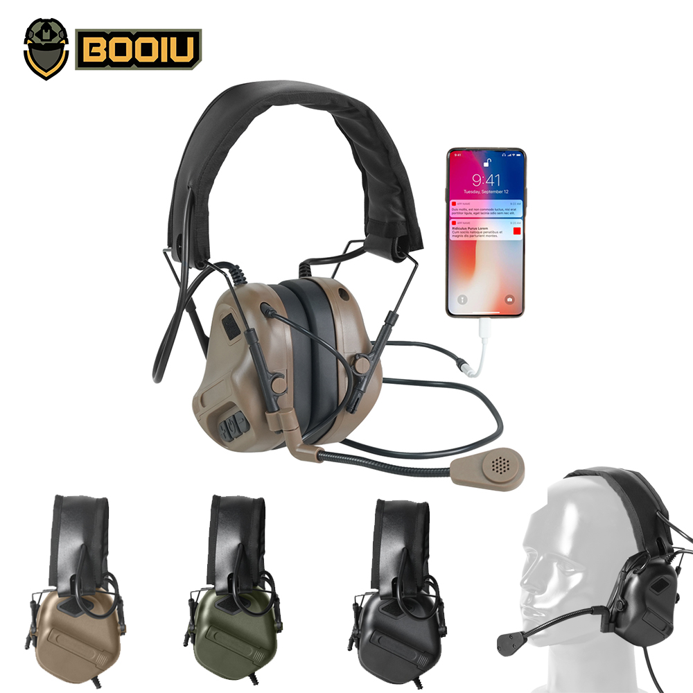 BOOIU Taktisches elektronische – Earmuffs Foldable Bewertung und Preis