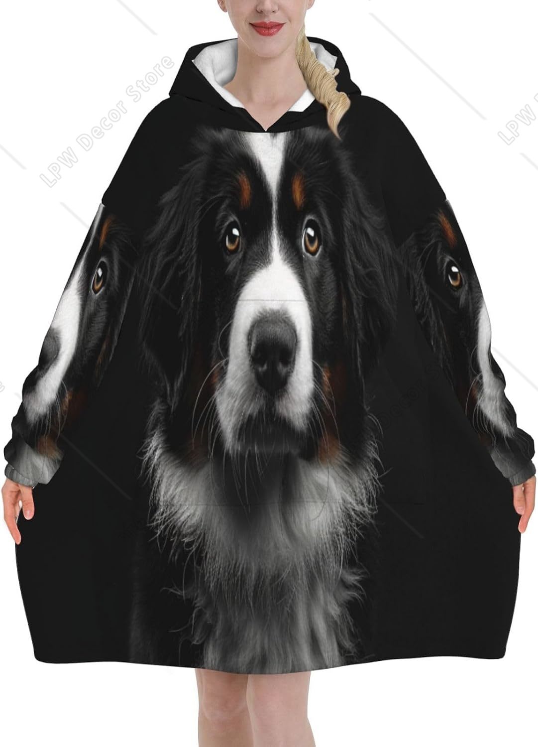 Bernhardiner-Hund Tragbare Dec – Sherpa Hoodie Fleece Bewertung und Preis