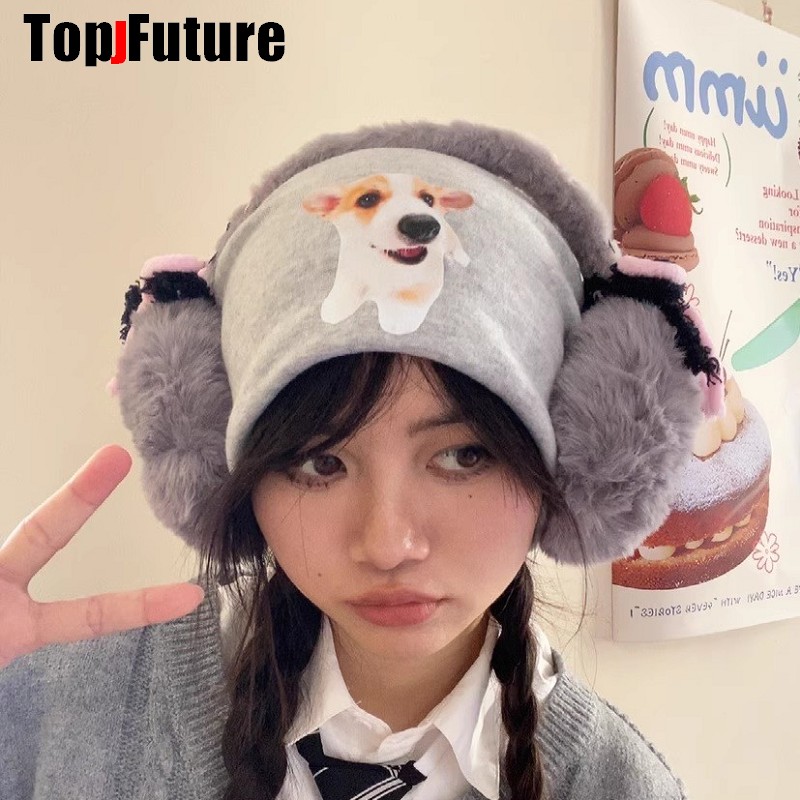 Harajuku Y2k Nette Süße Lolita – Earmuffs Foldable Bewertung und Preis