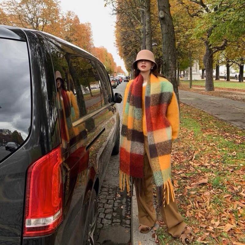 NEUE Luxus Winter Dicke Warme  – Cashmere Pashmina Wrap Bewertung und Preis