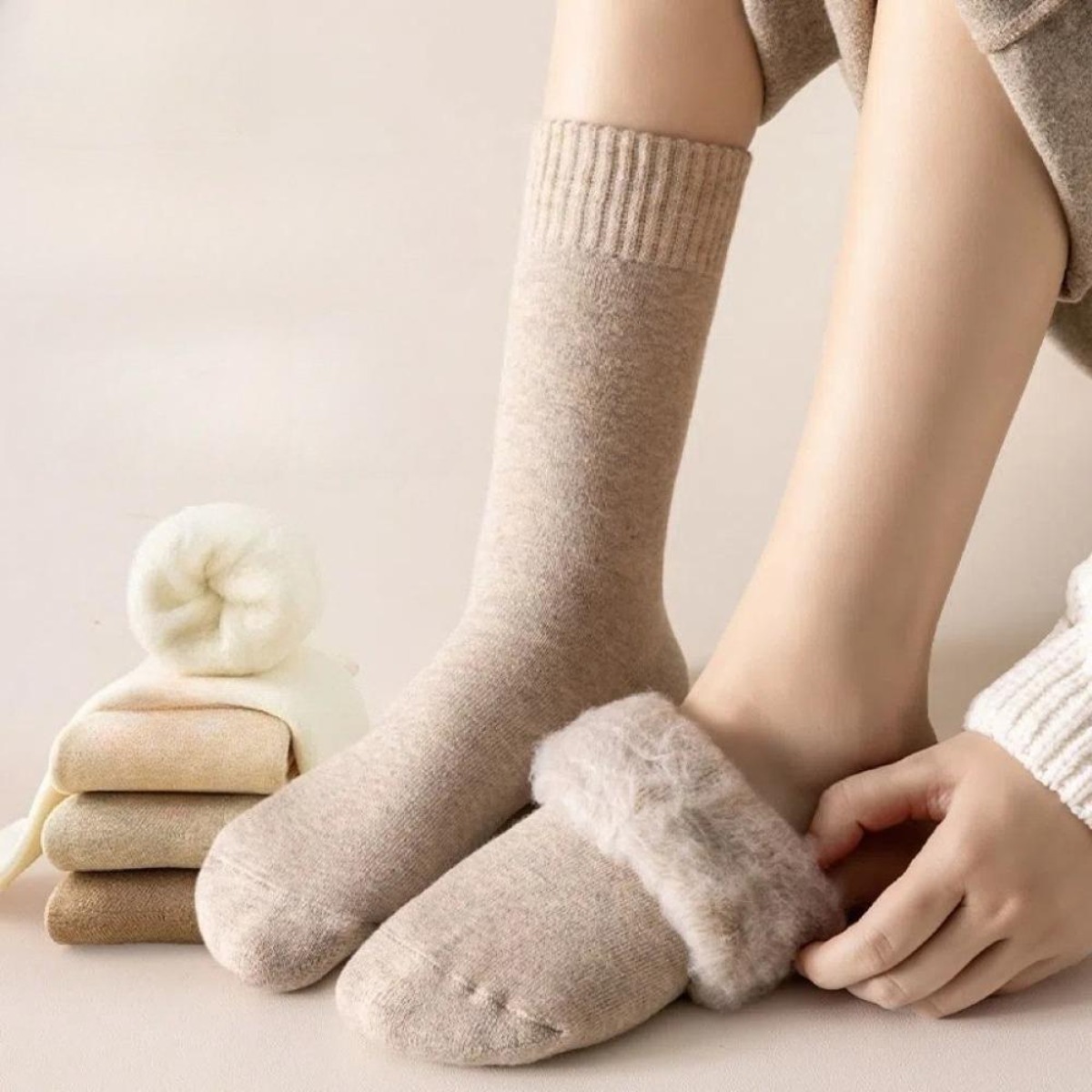 1 Paar warme Winter-Thermosock – Thermal Sock Wool Bewertung und Preis