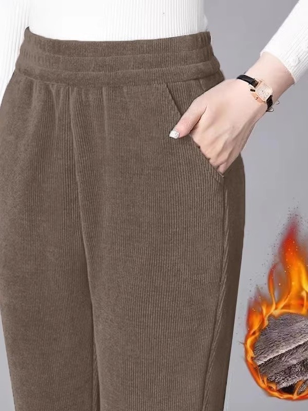 Verdickte Gerade Hosen für Dam – Corduroy Pant Warm Bewertung und Preis