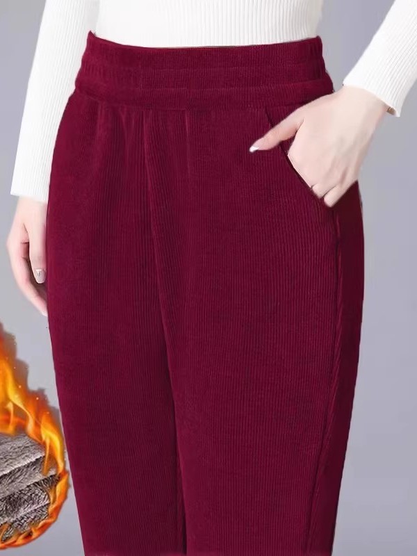 Verdickte Gerade Hosen für Dam – Corduroy Pant Warm Bewertung und Preis