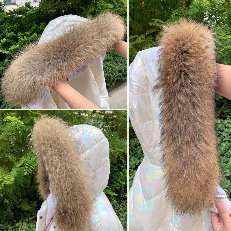 Echter Pelzkragen für Mantel,  – Shawl Wrap Winter Bewertung und Preis