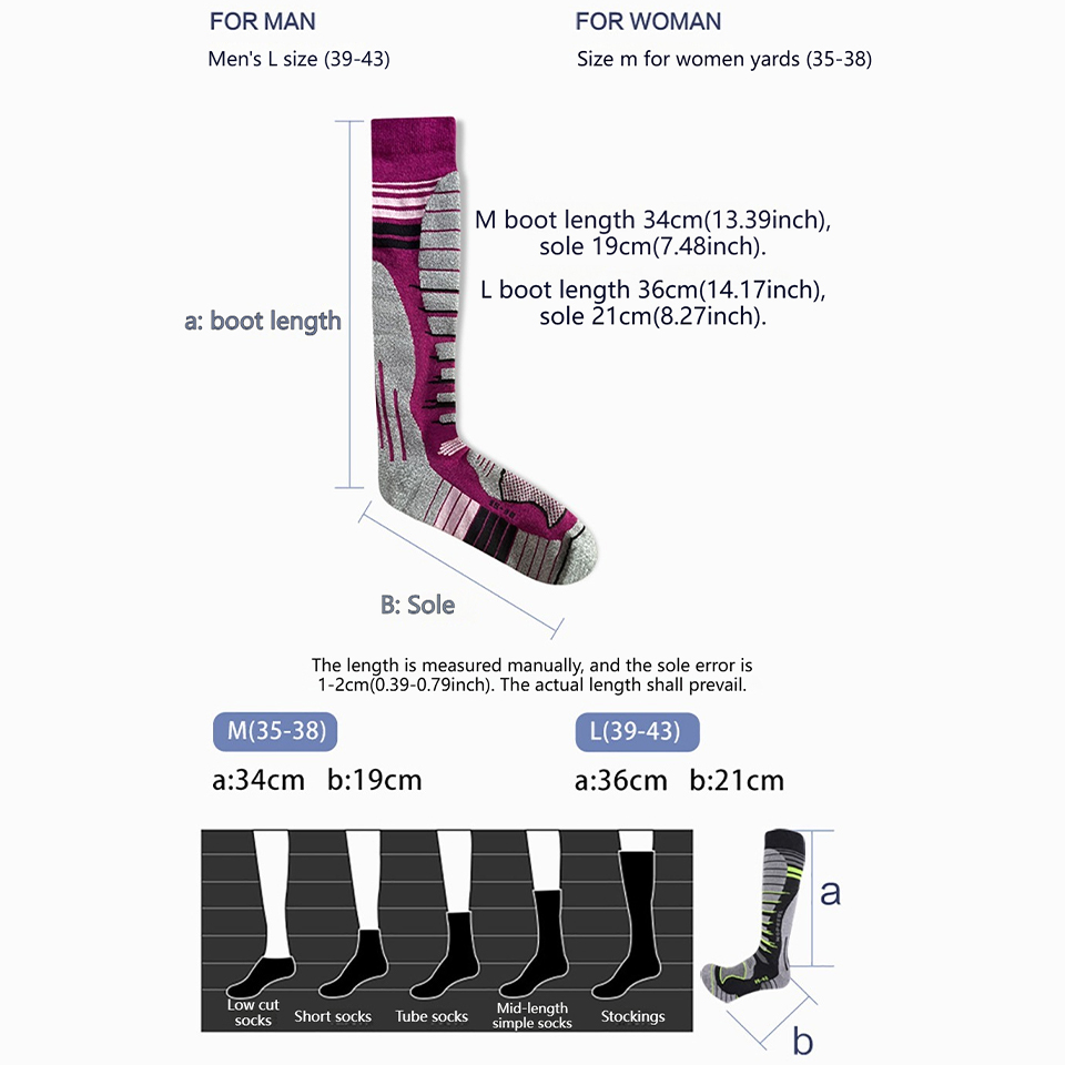 GTUBIKE Skisocken aus Merinowo – Thermal Sock Wool Bewertung und Preis