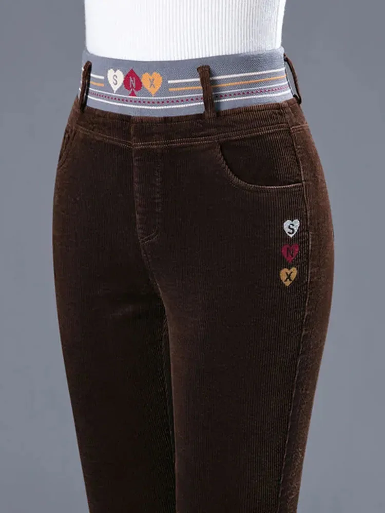 Winter verdicken Plüsch gefütt – Corduroy Pant Warm Bewertung und Preis