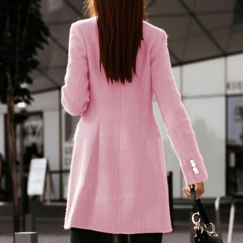 Damen-Herbst-Winter-Wollmäntel – Wool Coat Peacoat Bewertung und Preis