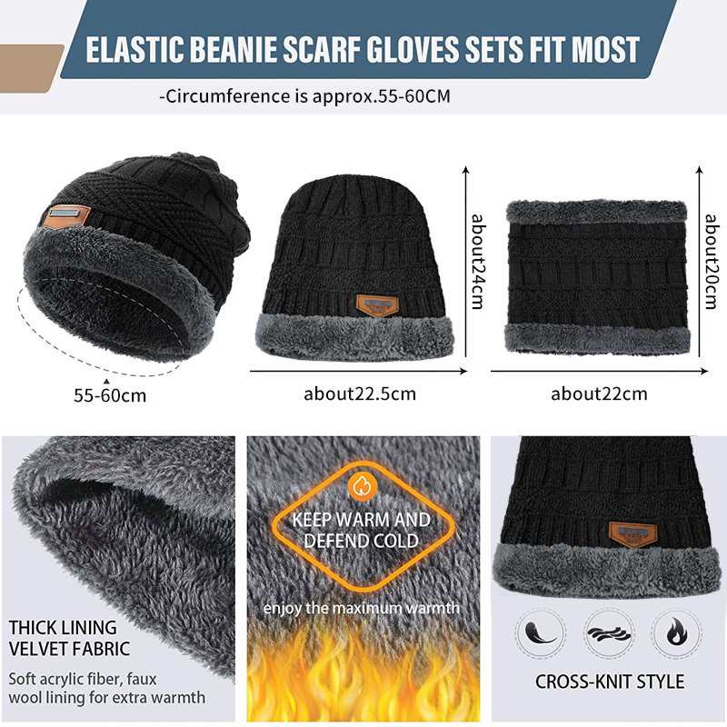 Neue Winter-Beanie-Mütze für H – Wool Scarf Men Bewertung und Preis