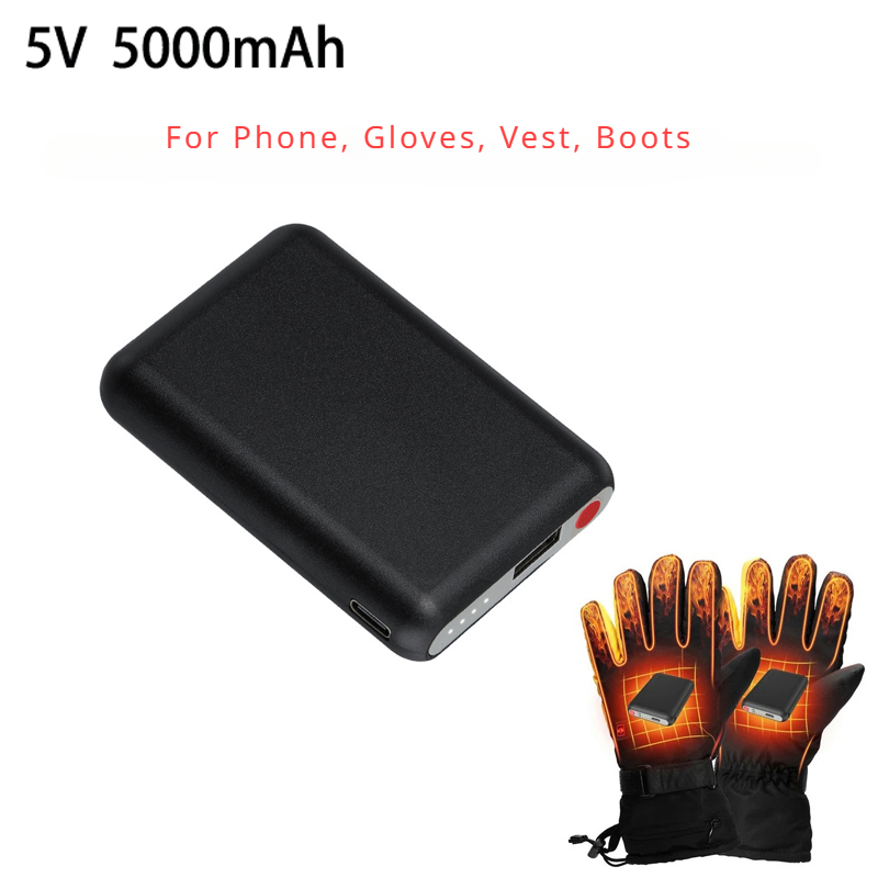 5V 5000mAh beheizte Handschuhe – Heated Vest Battery Bewertung und Preis