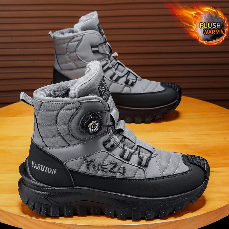 Große Größe Herren Winter Schn – Waterproof Winter Boot Bewertung und Preis