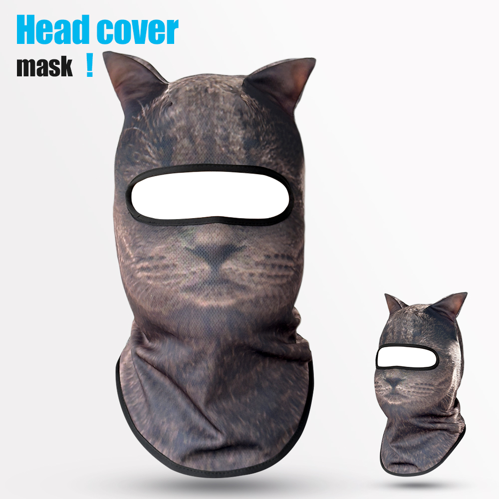 3D Katzen-Skimaske mit Ohren,  – Balaclava Ski Mask Bewertung und Preis