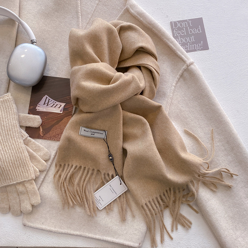 2024 Winter Wolle Schal Für Fr – Cashmere Pashmina Wrap Bewertung und Preis