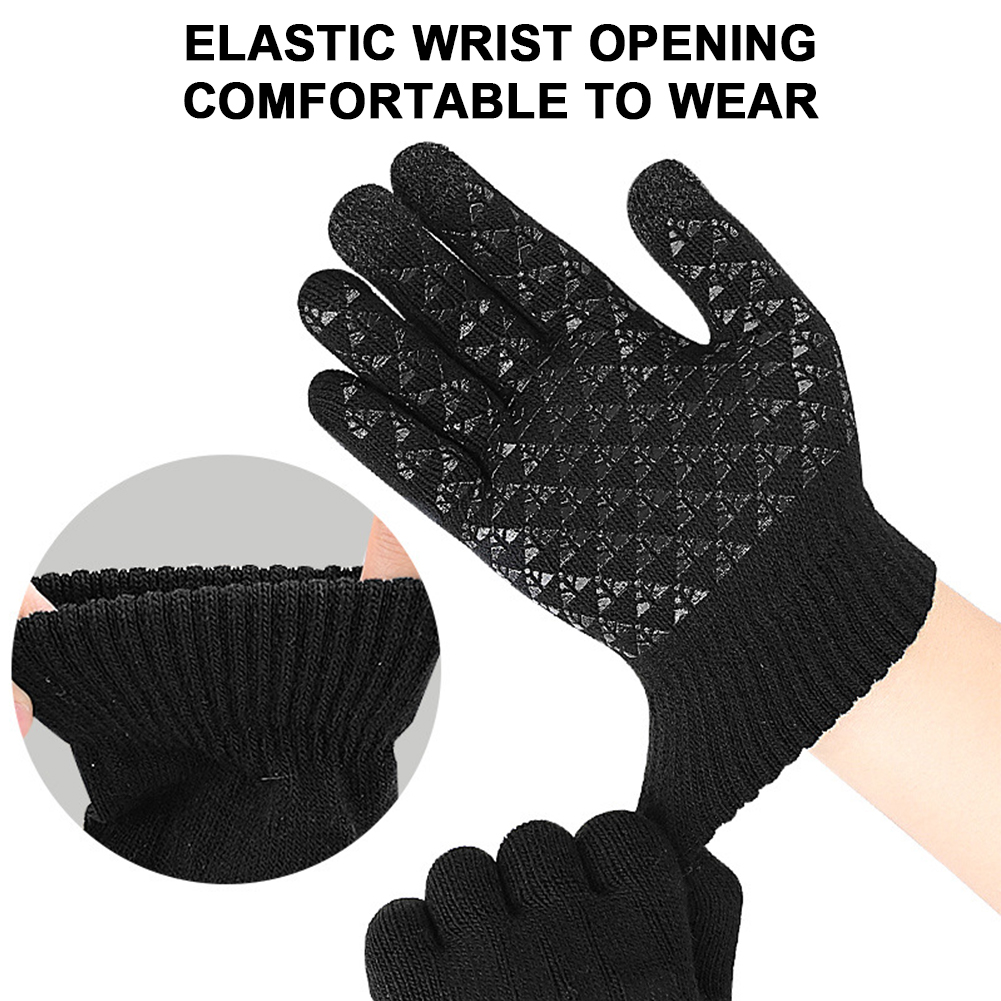 5–1 Paar USB-beheizte Strickha – Touch Screen Gloves Bewertung und Preis