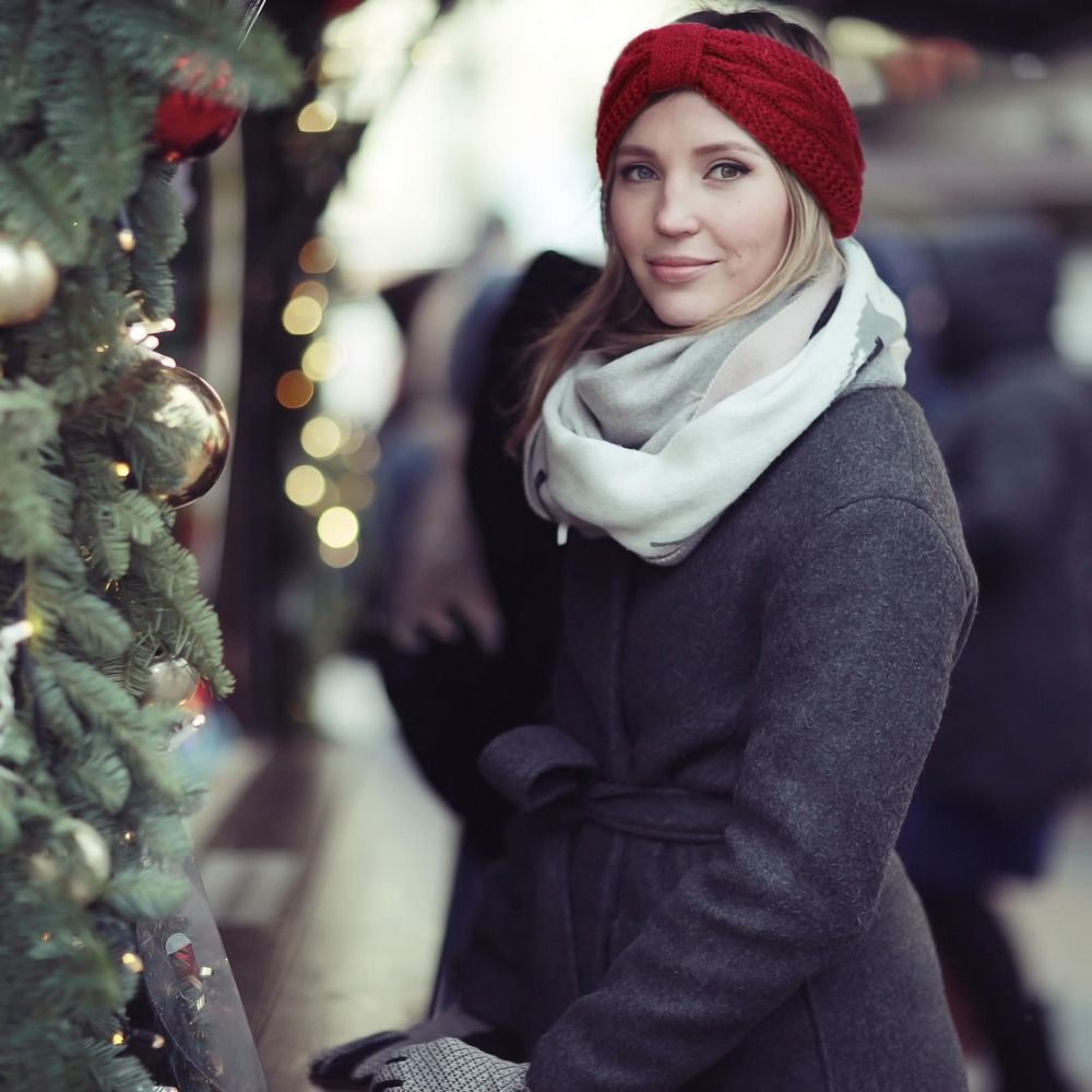 Winter Gestrickte Frauen Stirn – Winter Headband Fleece Bewertung und Preis